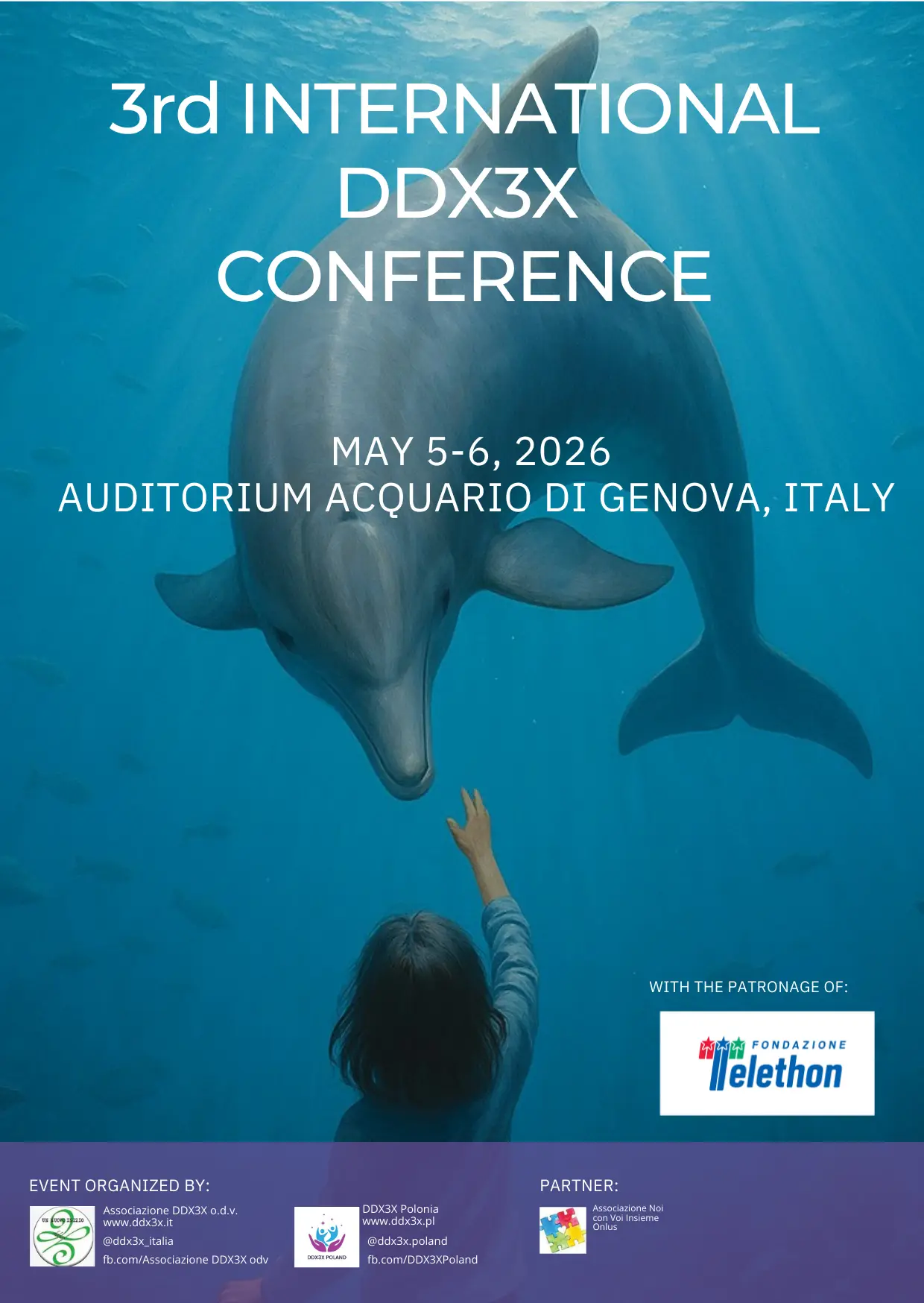 3° CONFERENZA INTERNAZIONALE - REGISTRATI ORA!
