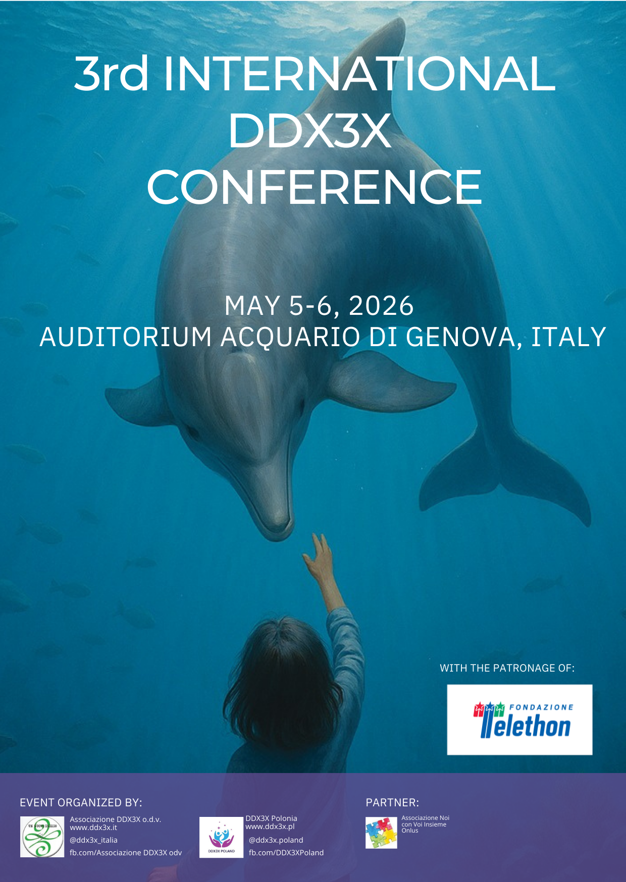3° CONFERENZA INTERNAZIONALE - REGISTRATI ORA!